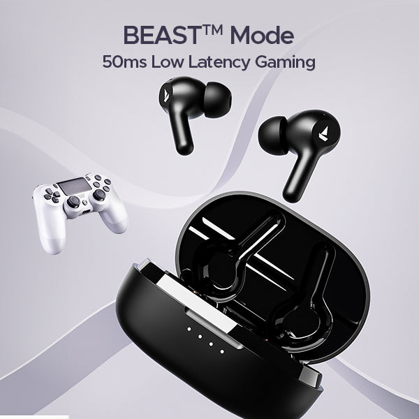boAt Airdopes 71 | Wireless Earbuds with 40 Hours Playback, BEAST™ Mode, ENx™ Technology, Dual Mic with ENx™ Technology