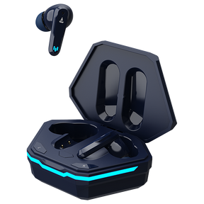 boAt Airdopes 191G | Wireless Earbdus Gaming Earbuds with 2x6mm Dual Drivers, Quad Mics with ENx™ and IWP™ Technology, LED Lights on Charging Case