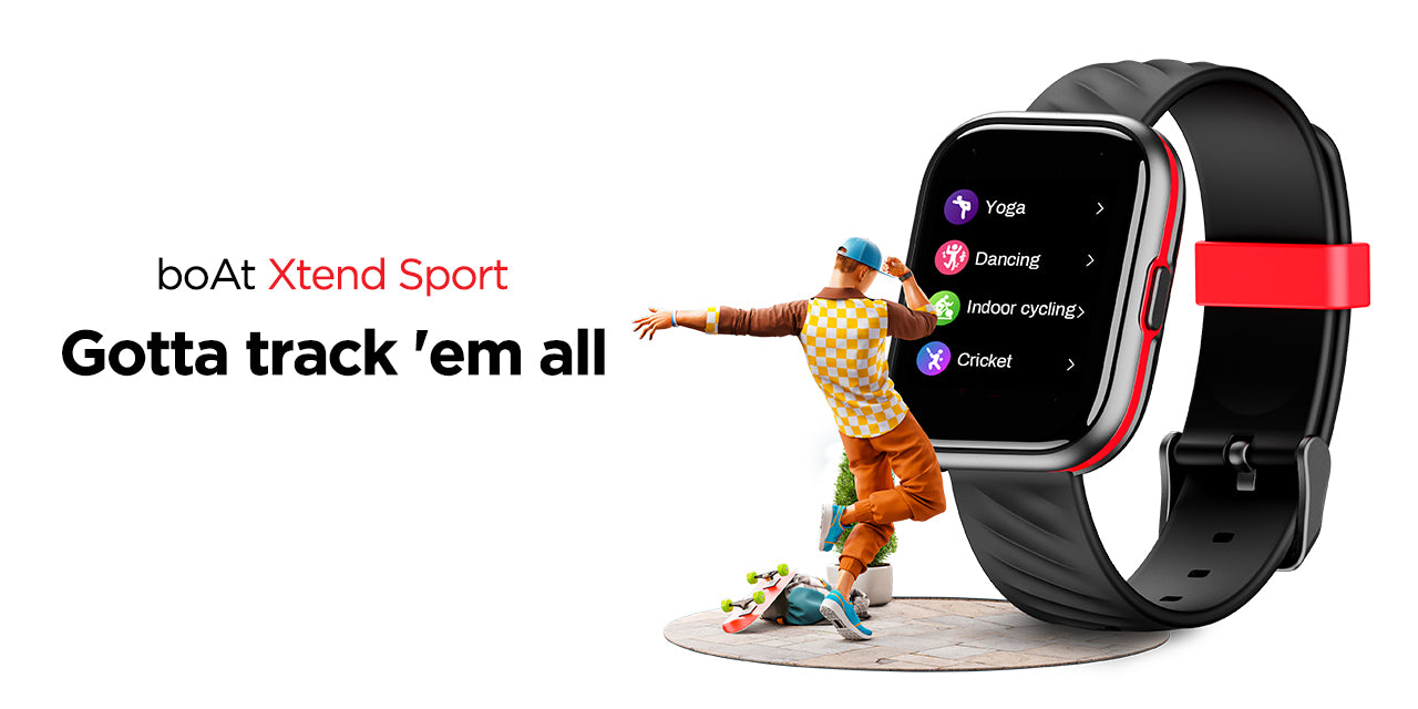 boAt Xtend Sport Smartwatch – The Best Sports Fitness Smartwatch Under 3000